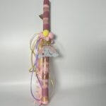 Πασχαλινή λαμπάδα για κορίτσι Ονειρικός Ελεφαντάκος-ΧΕΙΡΟΠΟΙΗΤΗ