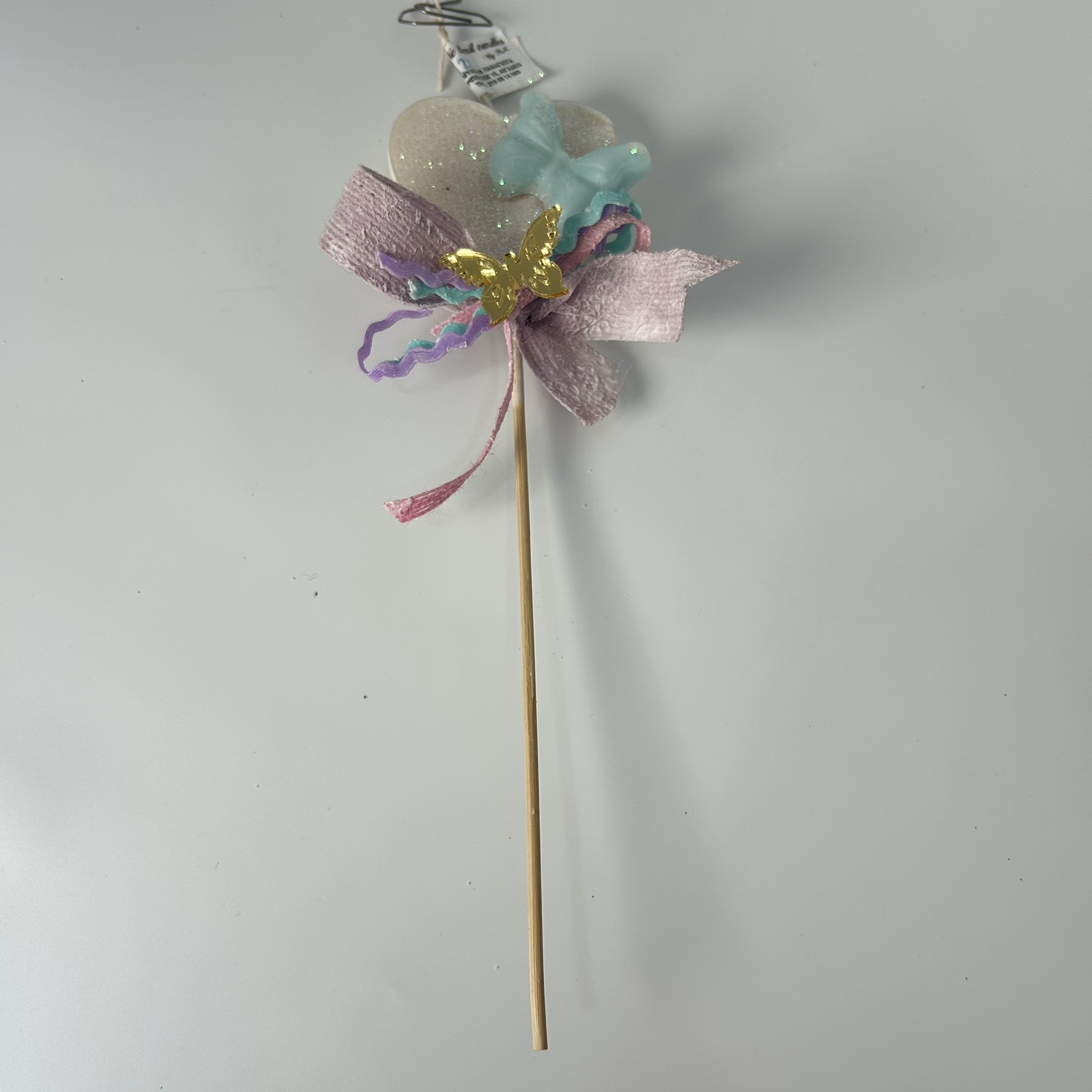 Πασχαλινή Λαμπάδα για κορίτσι Ανοιξιάτικη Πεταλούδα" 🦋✨ΧΕΙΡΟΠΟΙΗΤΗ Πασχαλινή Λαμπάδα για κορίτσι Ανοιξιάτικη Πεταλούδα" 🦋✨ΧΕΙΡΟΠΟΙΗΤΗ