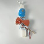 Πασχαλινή λαμπάδα για αγόρι Στυλάτος Νονος"-ΧΕΙΡΟΠΟΙΗΤΗ