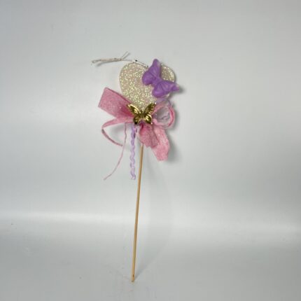 Πασχαλινή λαμπάδα για κορίτσι Ρομαντική Πεταλούδα-ΧΕΙΡΟΠΟΙΗΤΗ