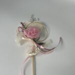 Πασχαλινή Λαμπάδα ΓΙΑ ΚΟΡΙΤΣΙ ΜΕ ΚΑΡΔΙΑ Κ ΛΟΥΛΟΥΔΙ-ΧΕΙΡΟΠΟΙΗΤΗ - Image 2