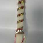 Πασχαλινή Λαμπάδα για αγόρι με μουστάκι-ΧΕΙΡΟΠΟΙΗΤΗ - Image 2