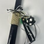 Λαμπάδα Πασχαλινή για αγόρι μπάλα ποδοσφαίρου -ΧΕΙΡΟΠΟΙΗΤΗ - Image 2