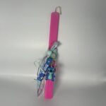 Πασχαλινή Λαμπάδα για κορίτσι με μπρελόκ stich-ΧΕΙΡΟΠΟΙΗΤΗ