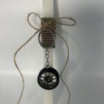 Λαμπάδα "Ταχύτητα & Στυλ" για αγόρι 🚗🏁 - Image 2