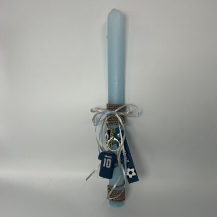 Πασχαλινή Λαμπάδα Ποδοσφαιρόφιλου Πρωταθλητή Χειροποίητη