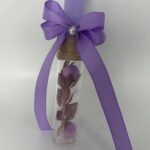 Πασχαλινή Λαμπάδα σε γυάλινο σωλήνα για κορίτσι χειροποίητη - Image 3