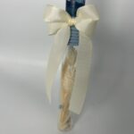 Πασχαλινή Λαμπάδα σε γυάλινο σωλήνα για αγόρι χειροποίητη - Image 3