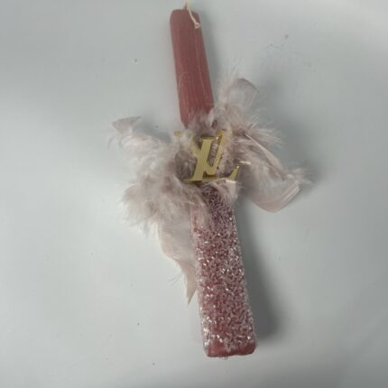 Πασχαλινή λαμπάδα LOUIS VUITTON-ΧΕΙΡΟΠΟΙΗΤΗ