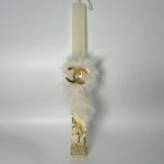 Πασχαλινή Λαμπάδα με Στυλ για κορίτσι Chanel Χειροποίητη