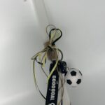 Πασχαλινή λαμπάδα με μπρελόκ για αγόρι Χειροποίητη - Image 3