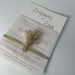 "Ρουστίκ Προσκλητήριο Γάμου με Φυσικές Πινελιές"Μεγάλη - Image 3