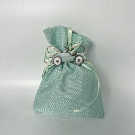 Μπομπονιέρα Βάπτισης Ρετρό Αυτοκινητάκι