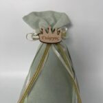 Μπομπονιέρα Βάπτισης Πριγκιπάτου με Ξύλινη Κορώνα - Image 2