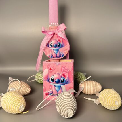 Πασχαλινή Λαμπάδα & Μολυβοθήκη "Angel"