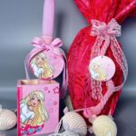 Πασχαλινή Λαμπάδα Barbie με Μολυβοθήκη – Ρομαντικό Δώρο για Κορίτσια! - Image 2