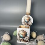 Πασχαλινή Λαμπάδα Υδρόγειος Πασχαλινό Ταξίδι στον Κόσμο - Image 2