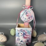 Πασχαλινή Λαμπάδα Μονόκερος – Για Μαγικά Όνειρα και Χαρούμενο Πάσχα!