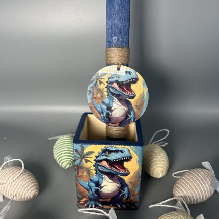 Πασχαλινή Λαμπάδα Δεινόσαυρος – Περιπέτεια στο Jurassic Πάσχα!