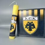 Πασχαλινή Λαμπάδα για ΑΕΚτζήδες Φωτιζόμενο διακοσμητικό σετ. ( πωλούνται μαζί η και ξεχωριστά ) - Image 2