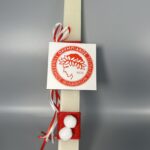 Πασχαλινή Λαμπάδα με Θέμα Ολυμπιακός – Ιδανική για Φίλους της Ομάδας - Image 2