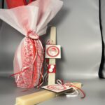 Πασχαλινή Λαμπάδα με Θέμα Ολυμπιακός – Ιδανική για Φίλους της Ομάδας