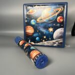 Φωτιζόμενη Πασχαλινή Λαμπάδα – Διάστημα & Πλανήτες - Image 2