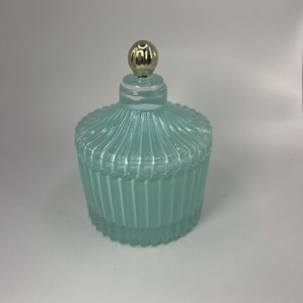 Κομψή Μπομπονιέρα Βάπτισης σε Μέντα Απόχρωση