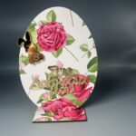 Πασχαλινή Ευχή με Ροζ Λουλούδια