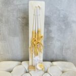 Ρομαντικό Πλήρες Βαπτιστικό Πακέτο για Κορίτσι με Δαντελένιο Φόρεμα & Αξεσουάρ - Image 6