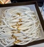 Ρομαντικό Πλήρες Βαπτιστικό Πακέτο για Κορίτσι με Δαντελένιο Φόρεμα & Αξεσουάρ - Image 10