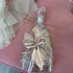 Ρομαντικό Βαπτιστικό Πακέτο σε Αποχρώσεις Ροζ Πούδρας με μονόγραμμα και λουλούδια ΧΕΙΡΟΠΟΙΗΤΟ - Image 13