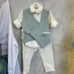 Κομψό Βαπτιστικό Πακέτο σε βεραμάν και μέντα αποχρώσεις. - Image 12