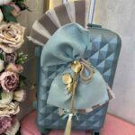 Κομψό Βαπτιστικό Πακέτο σε βεραμάν και μέντα αποχρώσεις. - Image 3