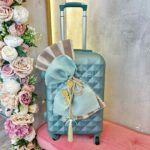 Κομψό Βαπτιστικό Πακέτο σε βεραμάν και μέντα αποχρώσεις. - Image 4