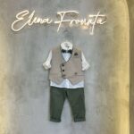 Βαπτιστικό πακέτο σιέλ και εκρού αποχρώσεις για αγόρι - Image 10