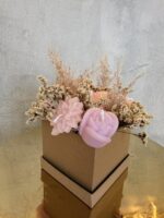 Pink Elegance – Ρομαντική Αρωματική Ανθοδέσμη Κεριών σε Ροζ Αποχρώσεις