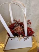 Red Passion Bloom- Αρωματική σύνθεση λουλουδιών από κερί σόγιας