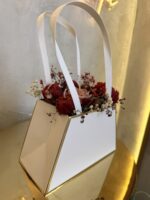Red Passion Bloom- Αρωματική σύνθεση λουλουδιών από κερί σόγιας - Image 2