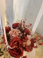 Red Passion Bloom- Αρωματική σύνθεση λουλουδιών από κερί σόγιας - Image 6