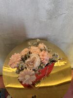 Αρωματική Ανθοδέσμη Somon and flowers – Χειροποίητη Σύνθεση Λουλουδιών - Image 3