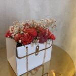 Χειροποίητη Αρψματική Ανθοδέσμη- Red And More Flowers