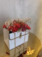 Χειροποίητη Αρψματική Ανθοδέσμη- Red And More Flowers