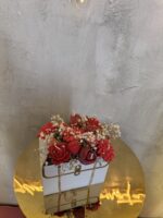 Χειροποίητη Αρψματική Ανθοδέσμη- Red And More Flowers - Image 4
