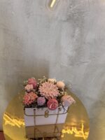 "Royal Rosse Bag": Σούπερ Μοσχομυρωδάτη Ανθοδέσμη από Κερί Σόγιας σε Τσαντούλα - Image 2