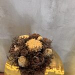 Bloom Glitter Bag: Σούπερ Μοσχομυρωδάτη Ανθοδέσμη από Κερί Σόγιας σε Chic Glitter κουτί