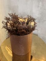 Bloom Glitter Bag: Σούπερ Μοσχομυρωδάτη Ανθοδέσμη από Κερί Σόγιας σε Chic Glitter κουτί - Image 3