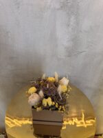 Golden Bloom – Χειροποίητη Ανθοδέσμη από Κεριά Σόγιας - Image 5