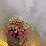 Χειροποίητη Κέρινη Ανθοδέσμη από Κερί Σόγιας – Pink Love