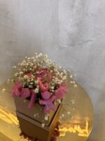Χειροποίητη Κέρινη Ανθοδέσμη από Κερί Σόγιας – Pink Love